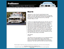 Tablet Screenshot of probimmer.com